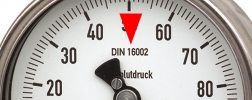 standard for absolute pressure gauges: DIN 16002