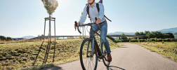 La bicicletta come "veicolo aziendale" protegge il clima e promuove la salute.